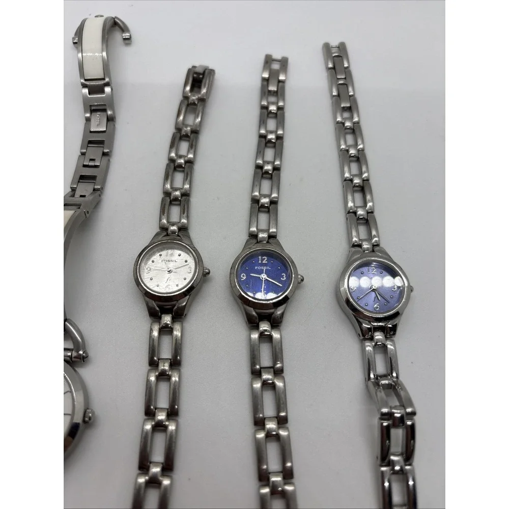 Fossil F2 ES-9090, ES-9103, ES-9048 ES-2473 Ladies Watches Lot All Working